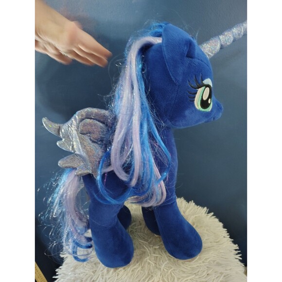 Build a Bear My Little Pony Princess Luna Dark Sky Blue  Plush - Picture 6 of 6